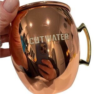 Copper Mug branded Cutwater. NEW